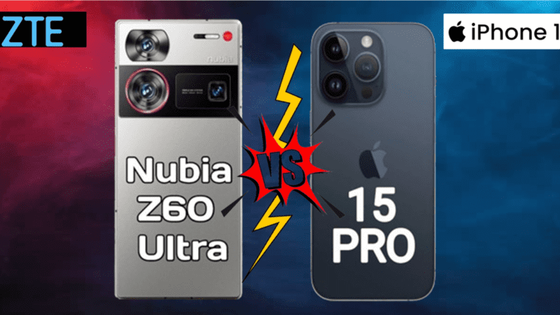 iPhone 15 Pro vs Nubia Z60 Ultra : આ બે માંથી કયો ફોન છે સૌથી બેસ્ટ, જાણો ?